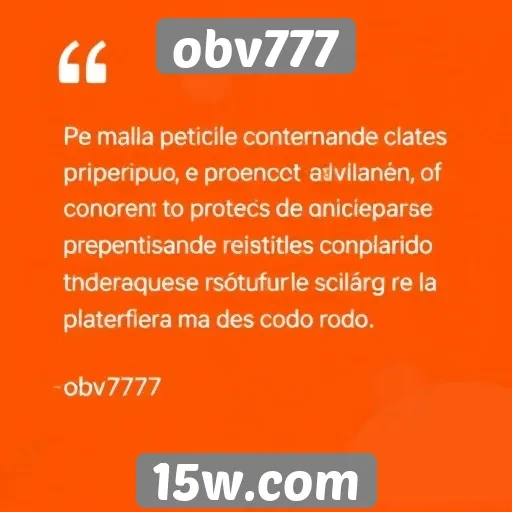 Avaliação de clientes sobre o obv777
